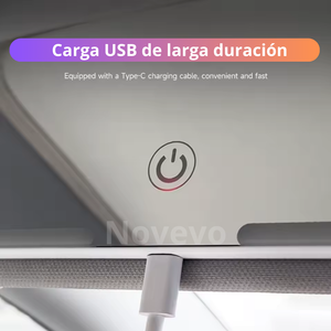 MirrorLux 3-Tono ™ - Espejo de Lujo LED para auto