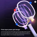 ElectroMosco™ - Raqueta Eléctrica Mata Insectos Recargable