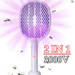 ElectroMosco™ - Raqueta Eléctrica Mata Insectos Recargable