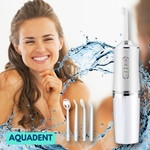 😁 AQUADENT - Irrigador Dental: Dientes limpios, saludables y blancos