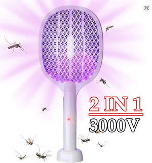 ElectroMosco™ - Raqueta Eléctrica Mata Insectos Recargable