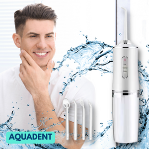 😁 AQUADENT - Irrigador Dental: Dientes limpios, saludables y blancos