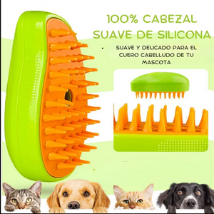CEPILLO SPA PET™ - CEPILLO A VAPOR PARA MASCOTAS 3 EN 1
