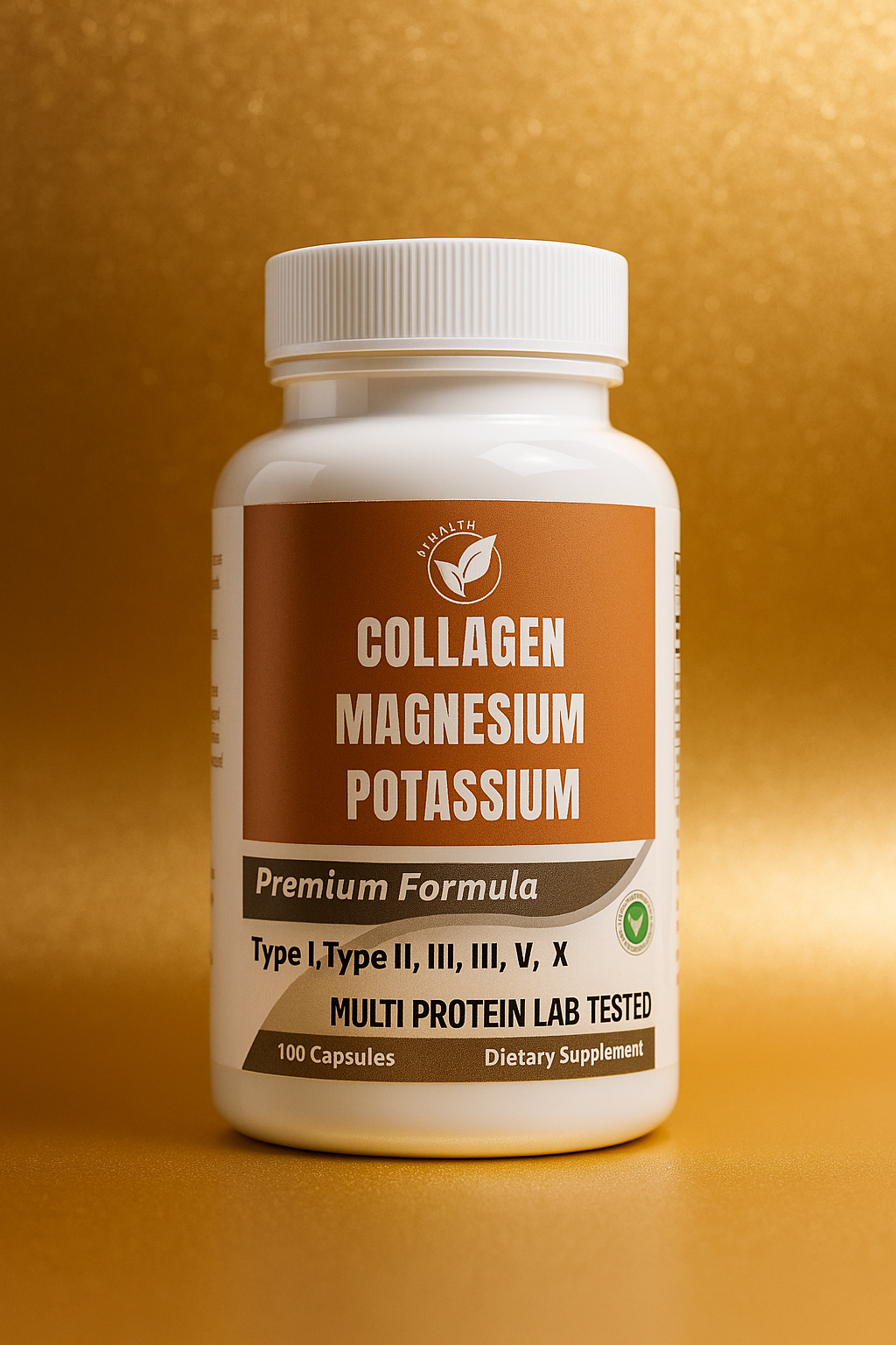 Vitaglow™ – Complejo Multicolágeno con magnesio y potasio (100 cápsulas)