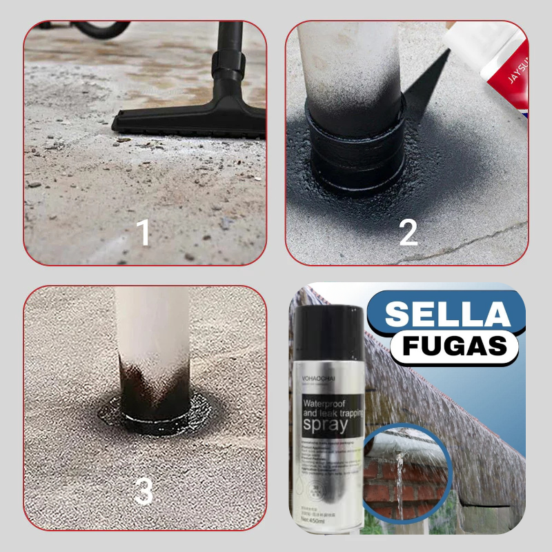 SellaFugas Pro™ - Spray sellador impermeable reparador de fugas