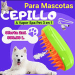 CEPILLO SPA PET™ - CEPILLO A VAPOR PARA MASCOTAS 3 EN 1