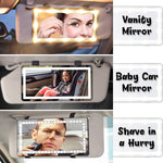 MirrorLux 3-Tono ™ - Espejo de Lujo LED para auto