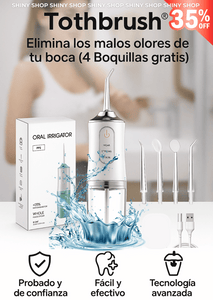🦷 Tothbrush®I Elimina los malos olores de tu boca (4 Boquillas gratis)